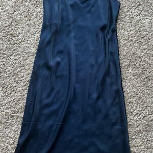 Elegant Navy Blue Dress